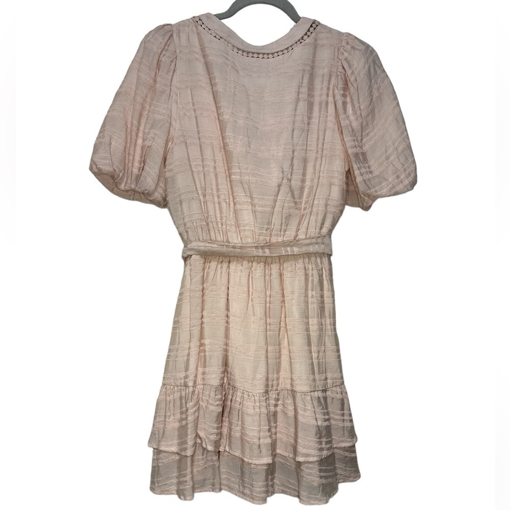 Love Colette Women’s Wrap Baby Doll Mini Dress Small - Picture 3 of 8